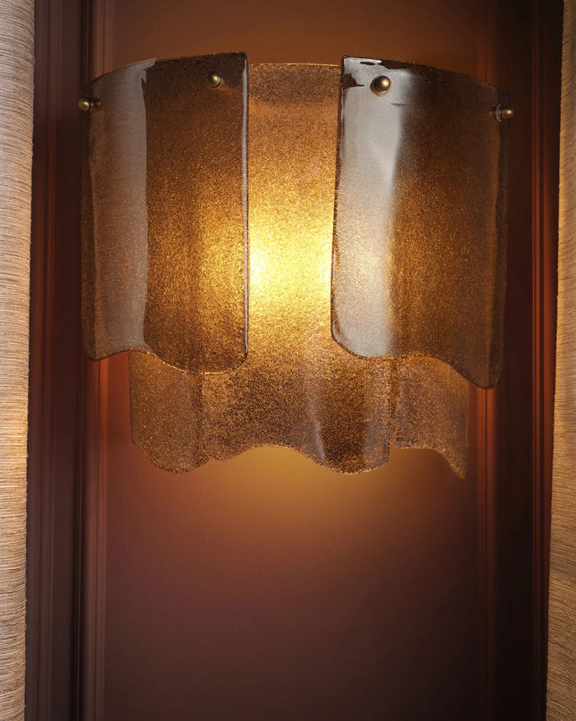 EICHHOLTZ | WALL LAMP ASINARA - SMOKE GLASS