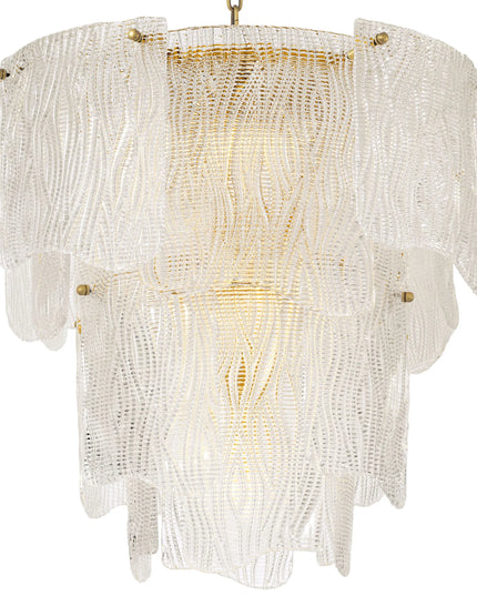 EICHHOLTZ | CHANDELIER ASINARA S - TEXTURED GLASS
