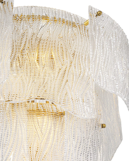 EICHHOLTZ | CHANDELIER ASINARA S - TEXTURED GLASS