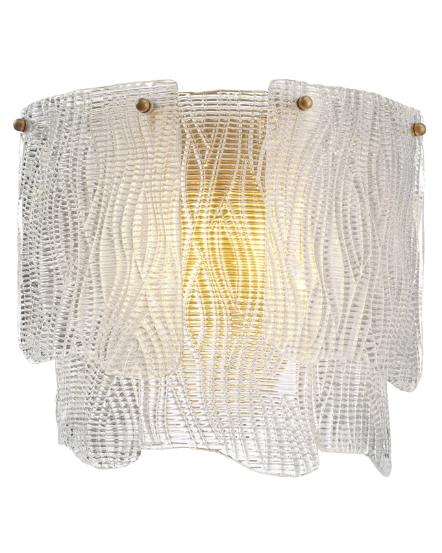 EICHHOLTZ | WALL LAMP ASINARA - TEXTURED GLASS