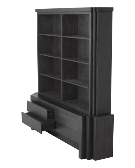 EICHHOLTZ | CABINET METROPOLITAN L - CHARCOAL GREY OAK