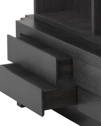 EICHHOLTZ | CABINET METROPOLITAN L - CHARCOAL GREY OAK