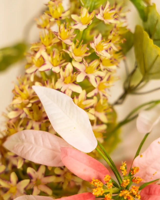 SILK-KA | POINSETTIA TAK ROZE 143 cm