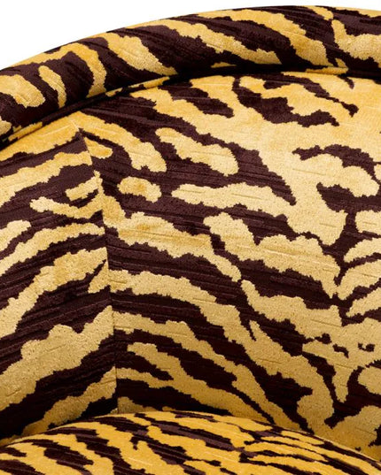 EICHHOLTZ | SWIVEL CHAIR CATENE - TIGRIS BROWN
