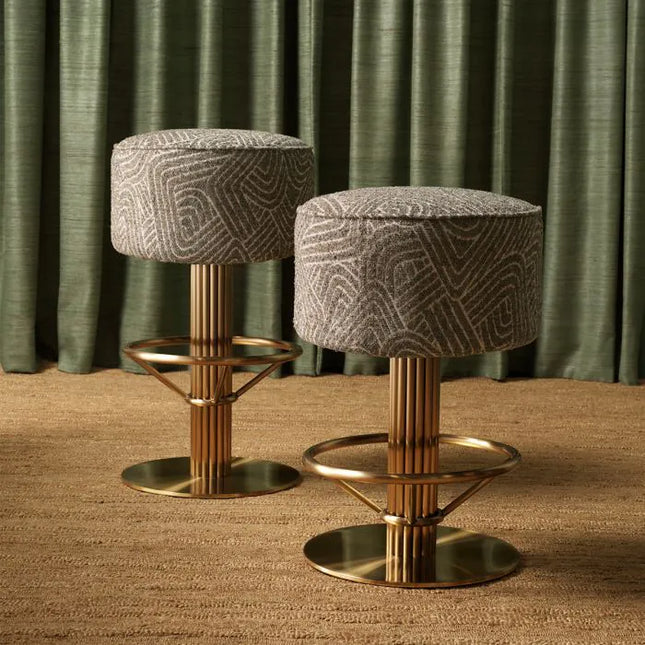 EICHHOLTZ | BAR STOOL CARLETON - CAMARI GREEN