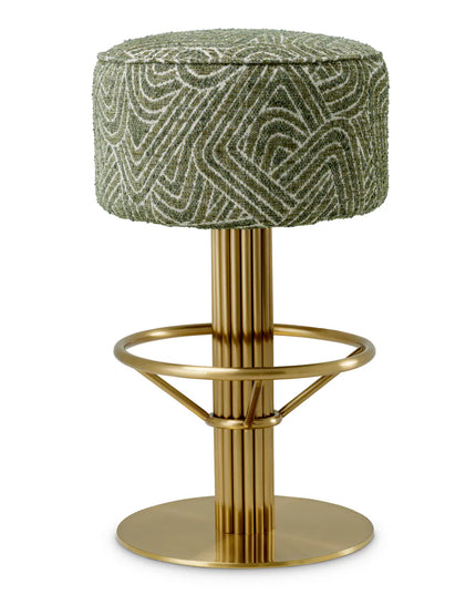 EICHHOLTZ | BAR STOOL CARLETON - CAMARI GREEN