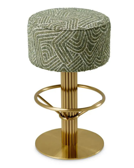 EICHHOLTZ | BAR STOOL CARLETON - CAMARI GREEN