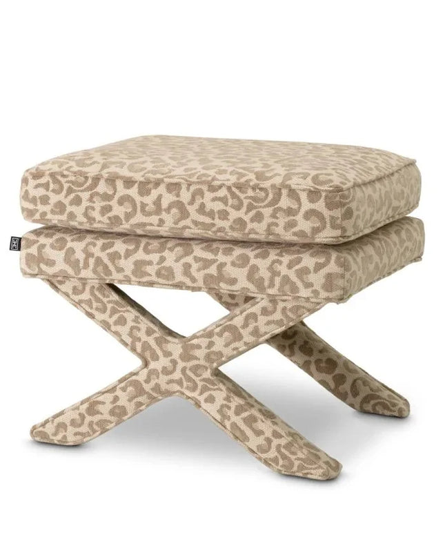 EICHHOLTZ | STOOL CORDOBA - LEOPARD