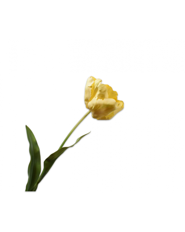 SILK-KA | TULP STEEL GEEL 84 cm