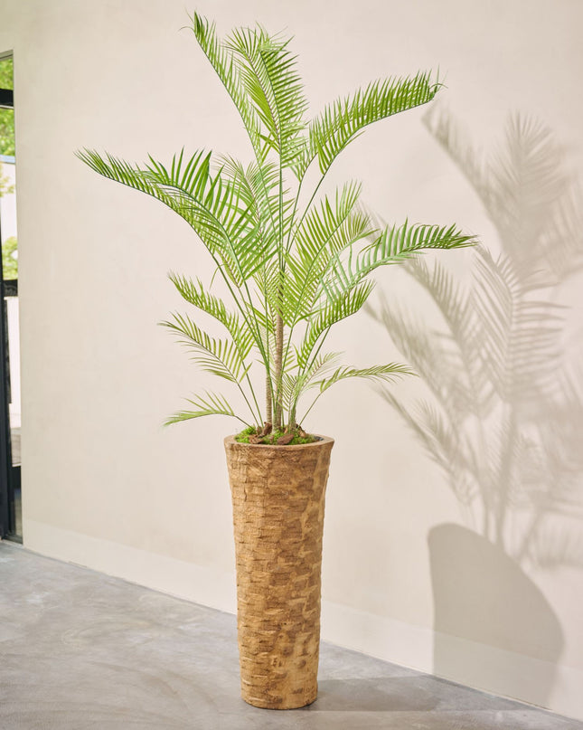 SILK-KA | PALM GROEN 150 CM