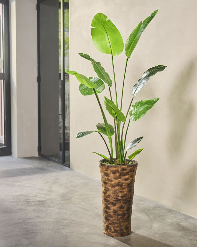 SILK-KA | STRELITZIA GROEN 150 CM
