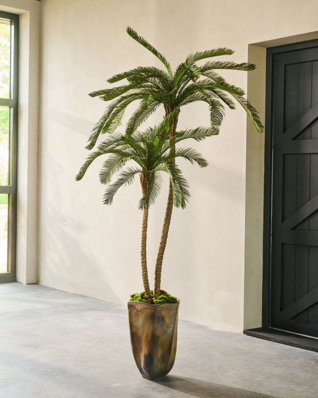 SILK-KA | CYCAS PALM GROEN 180 CM