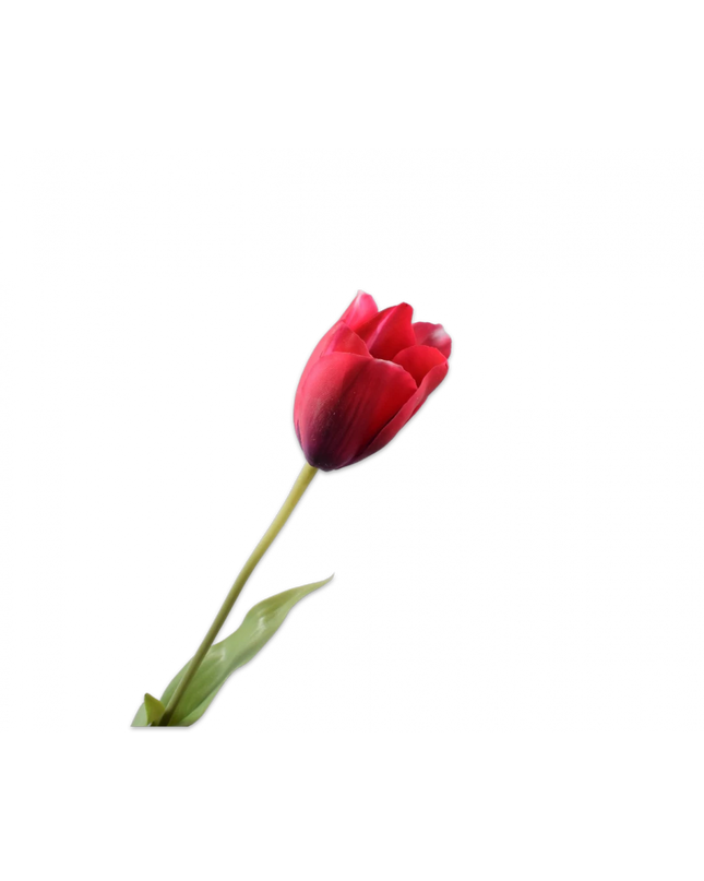 SILK-KA | TULP STEEL MAUVE 72 cm