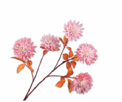 SILK-KA | CHRYSANT TAK ROZE 105 cm