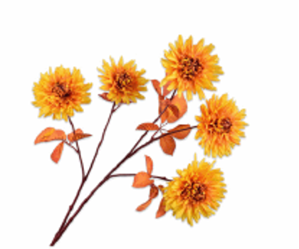 SILK-KA | CHRYSANT TAK GEEL 105 cm