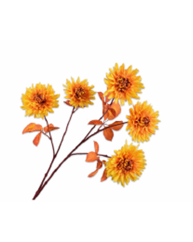 SILK-KA | CHRYSANT TAK GEEL 105 cm