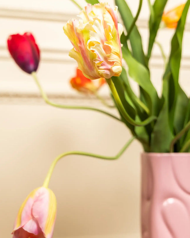 SILK-KA | TULP STEEL ROZE 72 cm