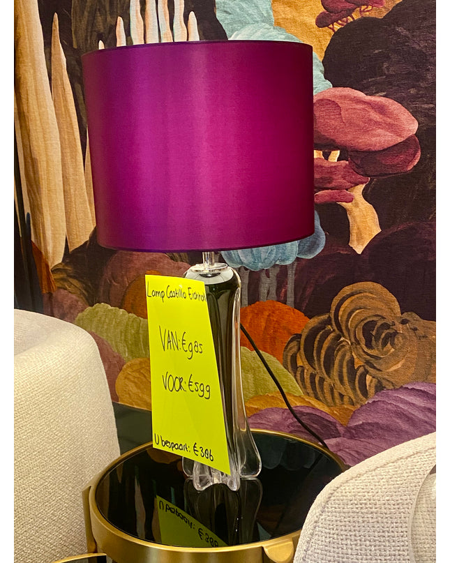 EICHHOLTZ | TABLE LAMP CASTILLO - PURPLE- SHOWROOM ARTIKEL