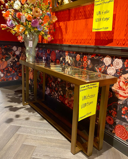 EICHHOLTZ | CONSOLE TABLE SKELETON PHILIPP PLEIN - SHOWROOM ARTIKEL