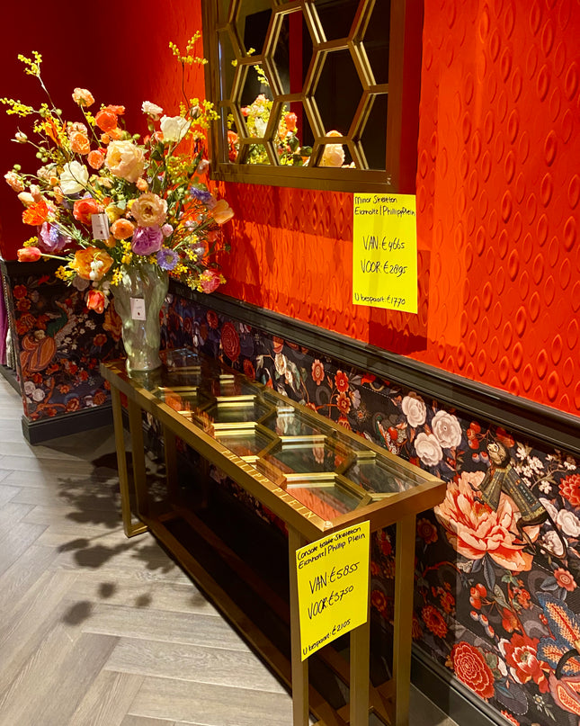 EICHHOLTZ | CONSOLE TABLE SKELETON PHILIPP PLEIN - SHOWROOM ARTIKEL